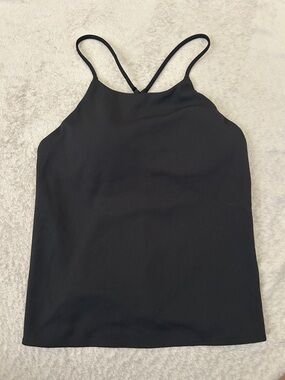 Black Padded Women's Tank Top